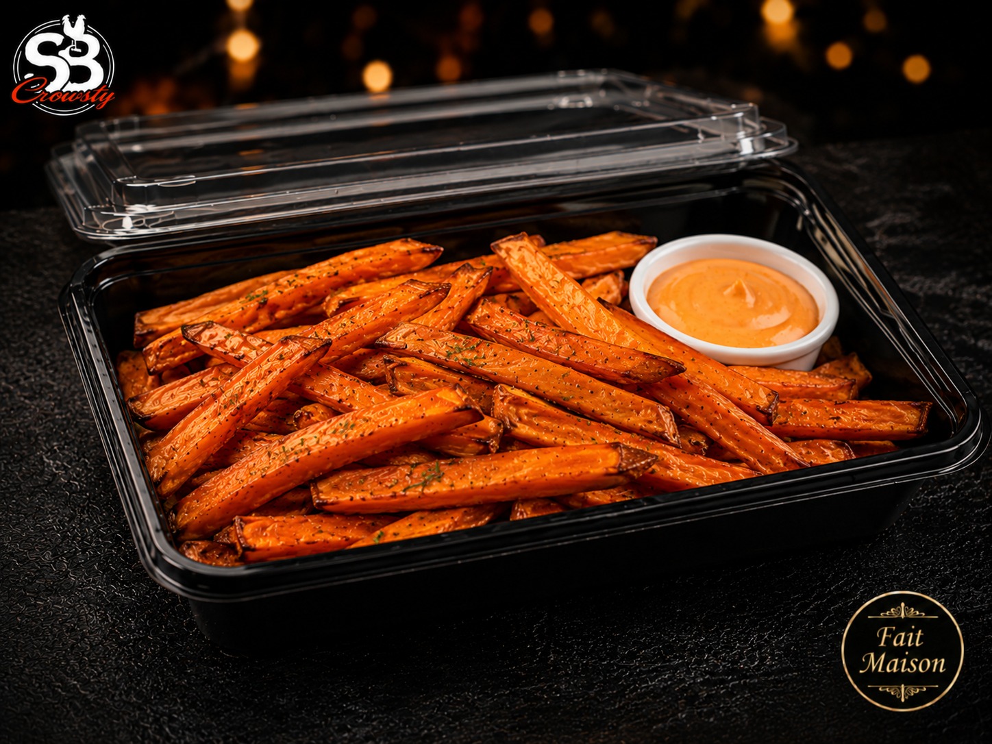 Frites de patates douces