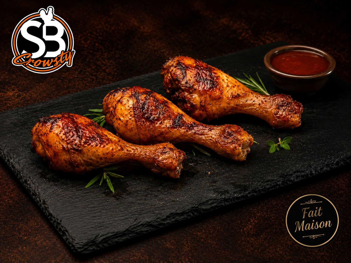 3 Pilons de poulet SB Crousty