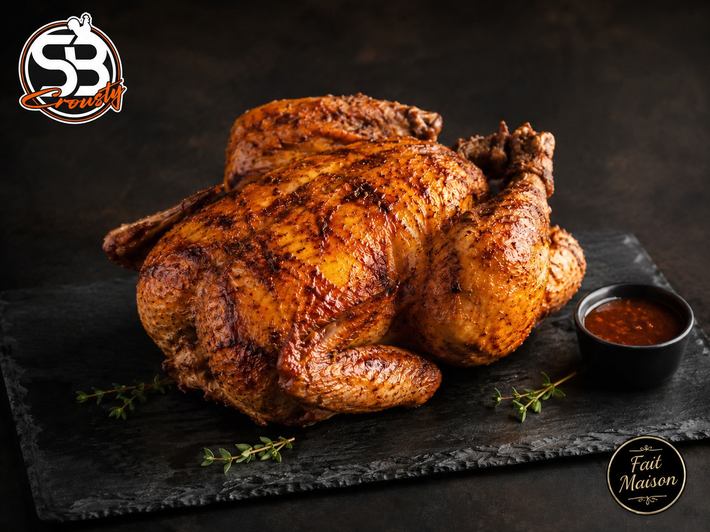 Poulet entier SB Crousty